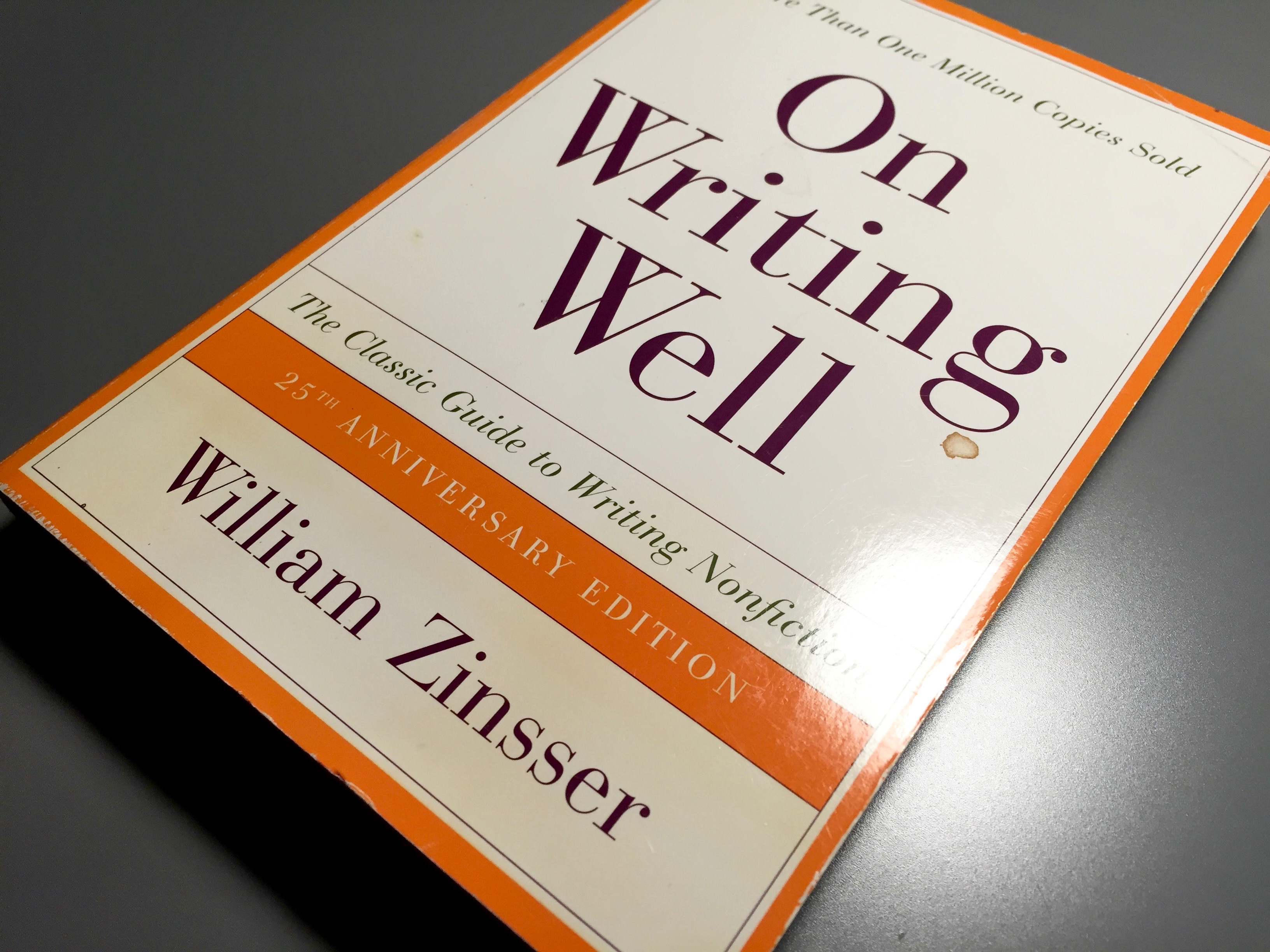 zinsser on writing well