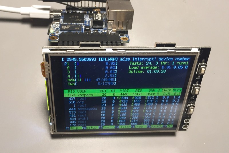 3.2″ TFT LCD Display for Orange Pi Zero Over SPI