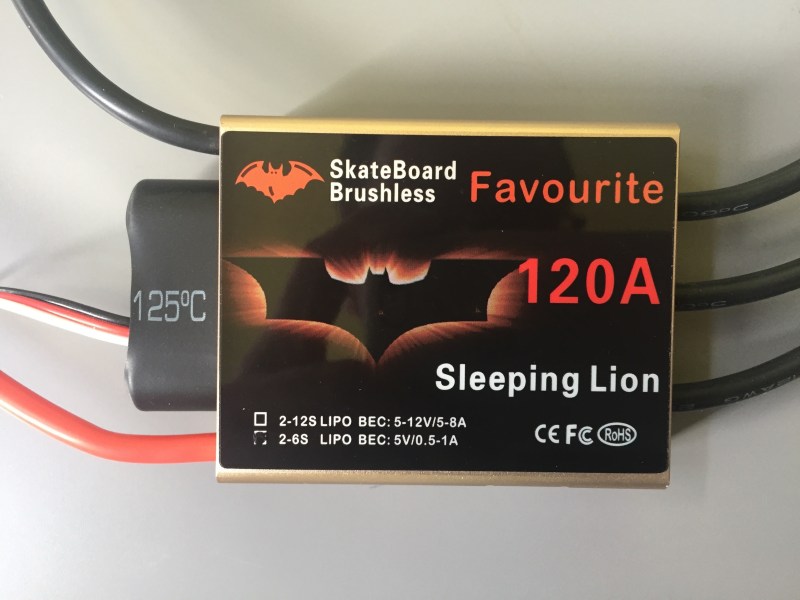 Favourite Sleeping Lion 120A ESC