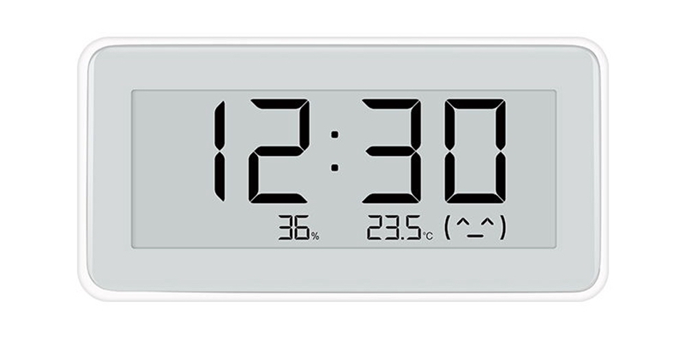 Xiaomi Mijia clock with temperature and humidity sensor and Bluetooth LE interface