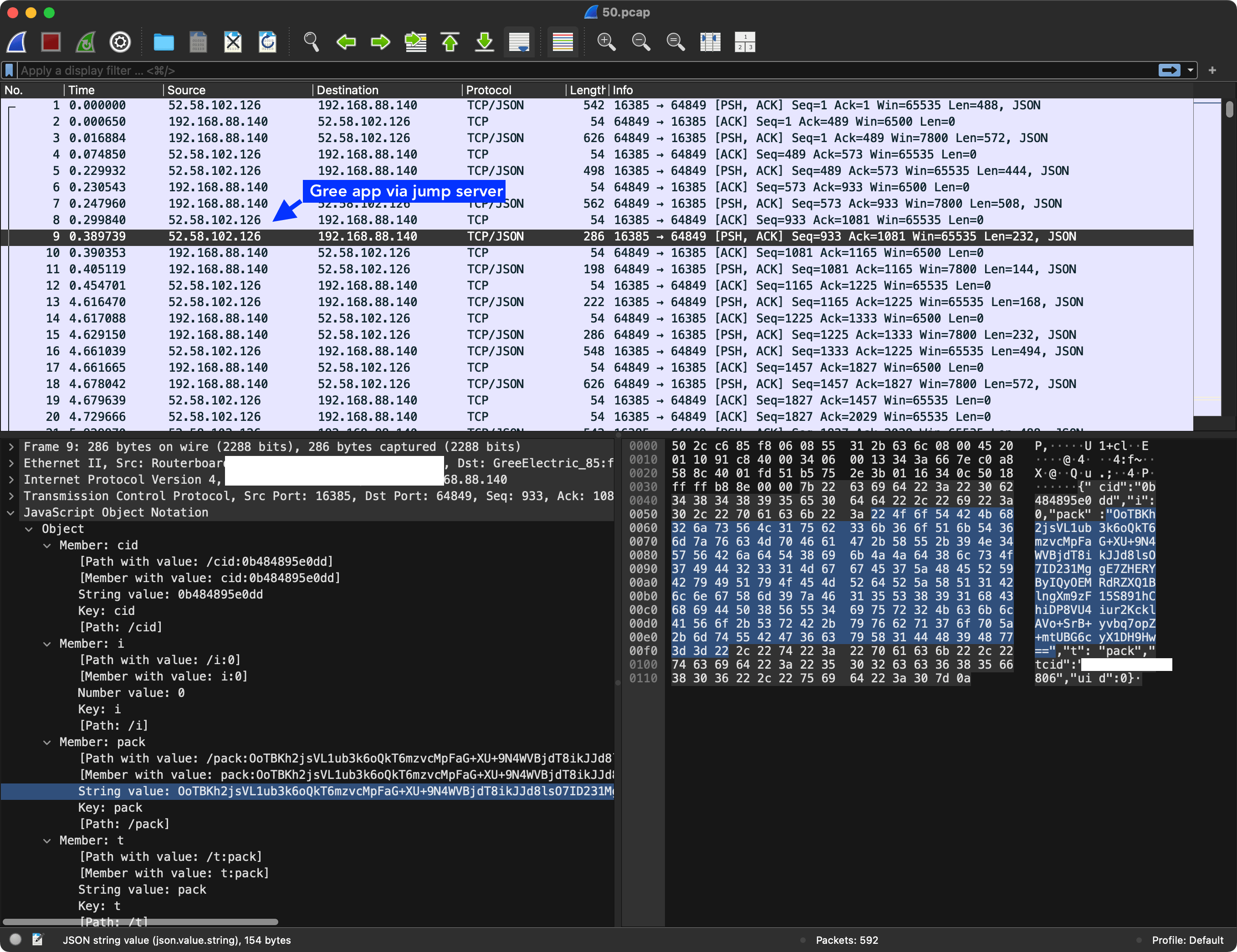 Gree app triggering a firmware update for Wi-Fi module