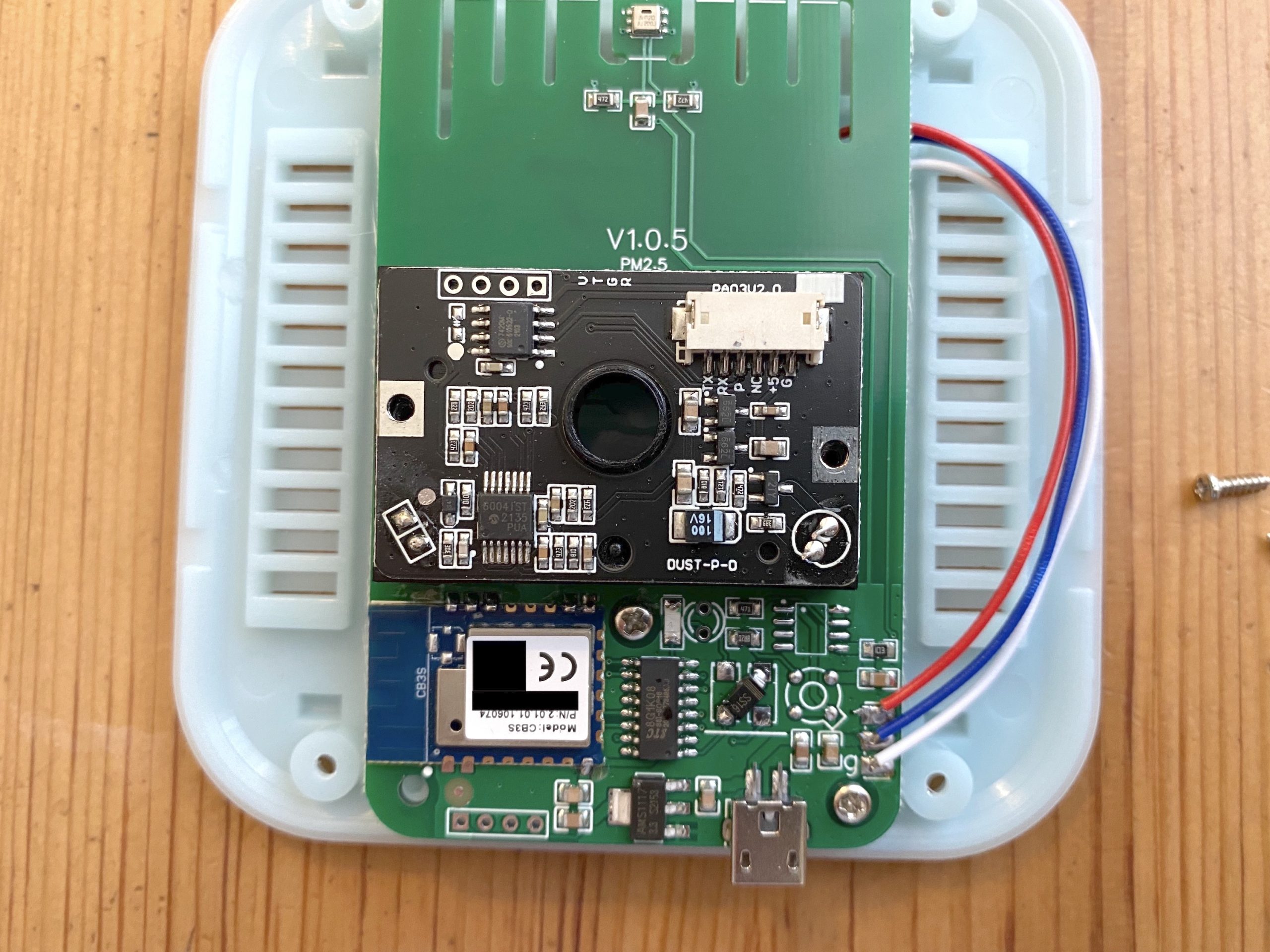 Tuya PM2.5 dust sensor PA03v2.0