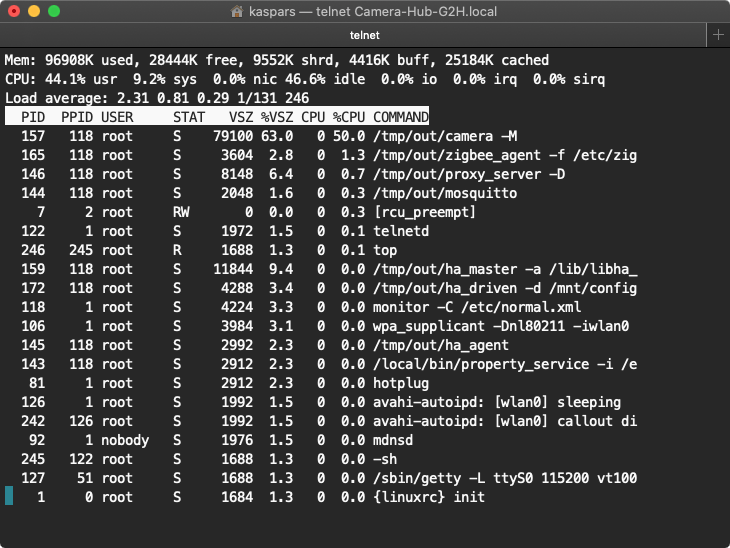 Aqara G2H root access processes