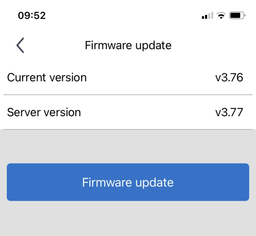 Gree firmware update to v3.77
