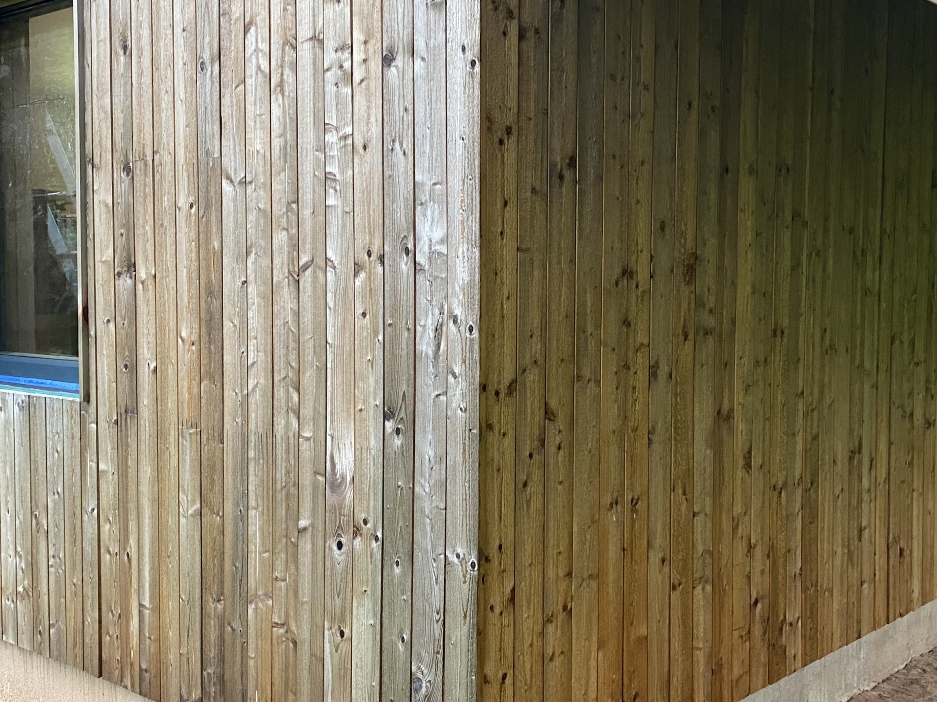 Right after applying the iron (ii) sulphate solution